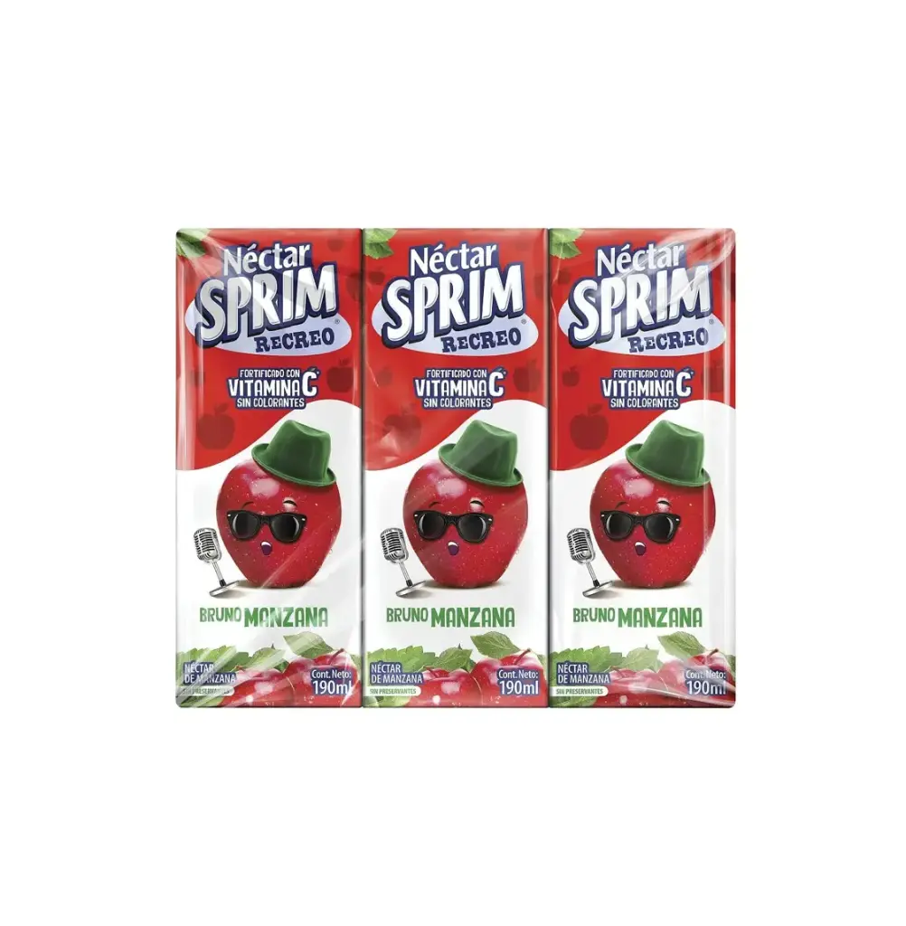 PACK NECTAR SPRIM MANZANA 8X3X190M                            