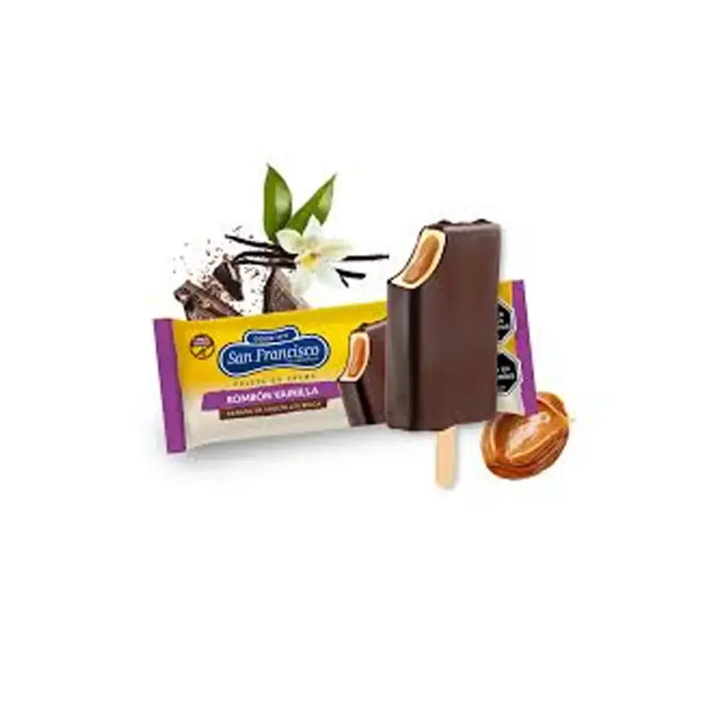 PALETA VAINILLA 16 X 75 GR SAN FRANCISCO                      