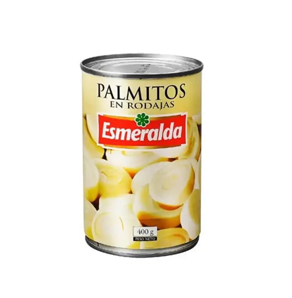 PALMITOS RODAJAS 24 X 400 GR ESMERALDA              