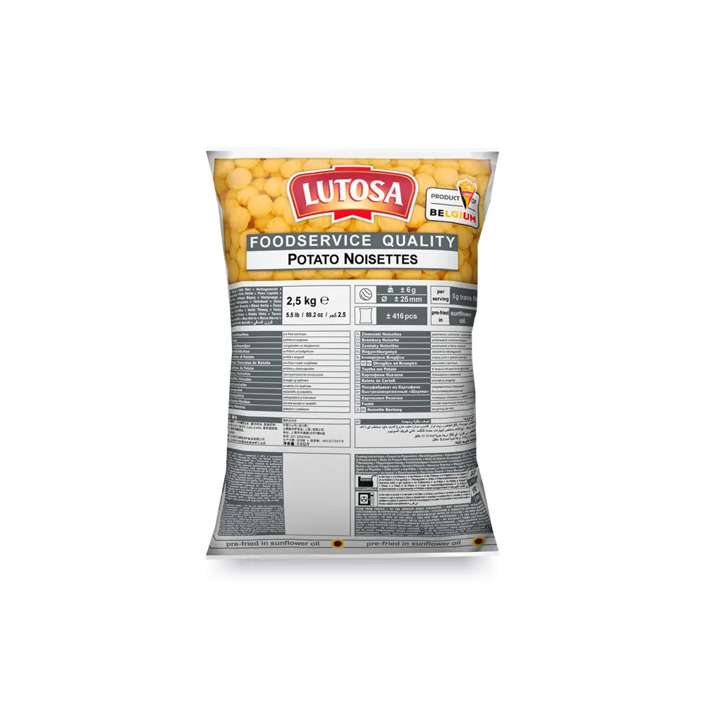 PAPAS DUQUESA 12 X 750 GR LUTOSA INTERAGRO                    