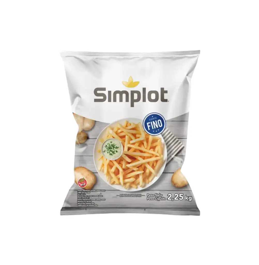 PAPAS RUSTICA C/PIEL 7X2 KILOS SIMPLOT                        