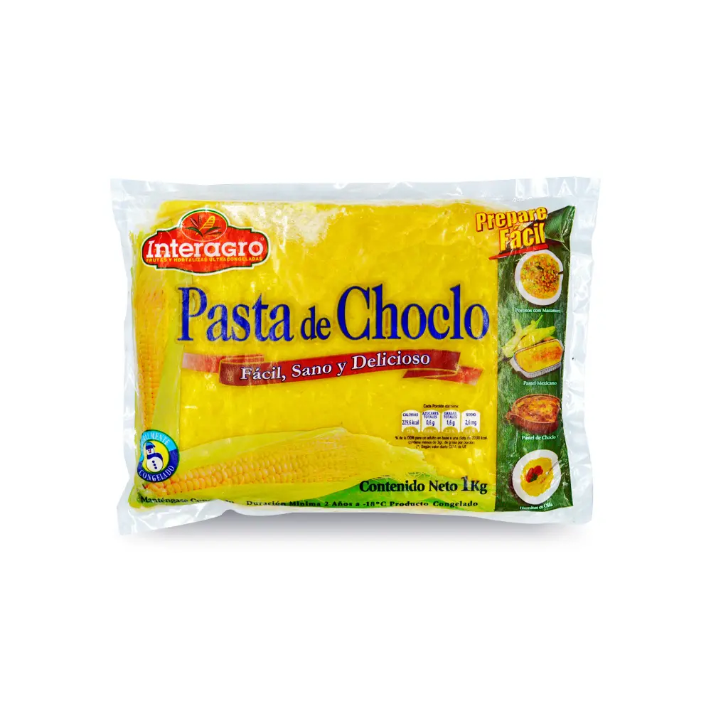 [2053] PASTA DE CHOCLO  1 KG INTERAGRO                         