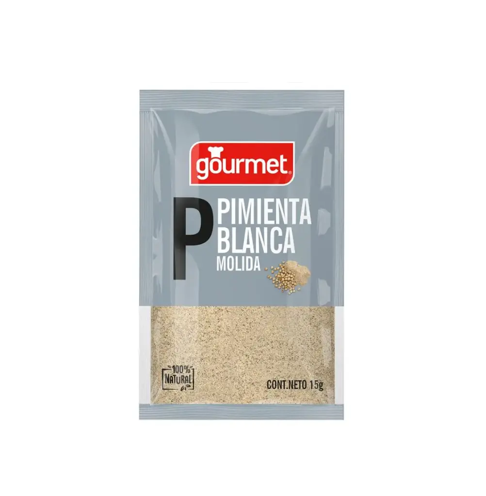 PIMIENTA BLANCA ENTERA 1 KG SABU                              