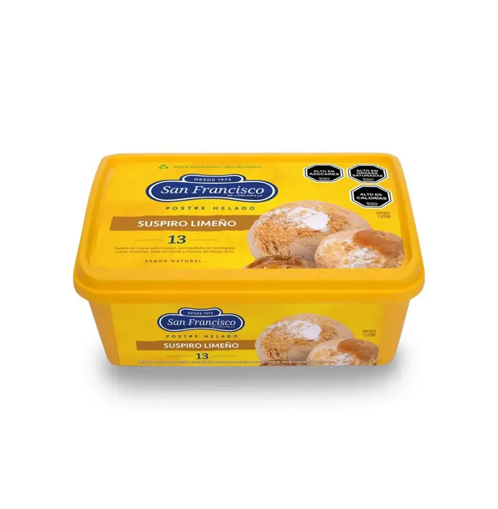POSTRE SUSPIRO LIMEÑO 3 X 1 LT SAN FRANCISCO    