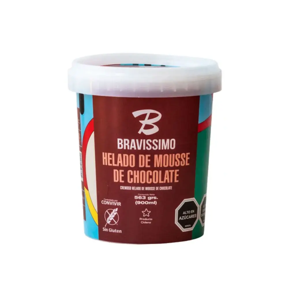 [5754] POTE CHOCOLATE MOUSSE 900 ML BRAVISSIMO