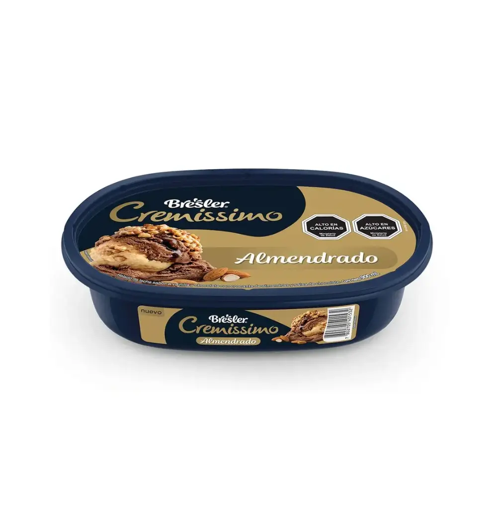 POTE CREMISSIMO ALMENDRADO 6 X 900 ML BRESLER                 