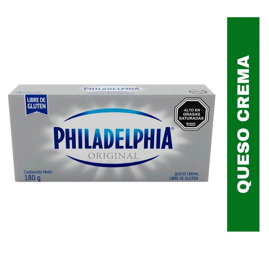 QUESO CREMA PHILADELPHIA 180 GR SOPROLE                       