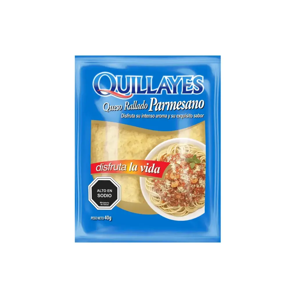 QUESO RALLADO PARMESANO QUILLAYES 20X40GR                     