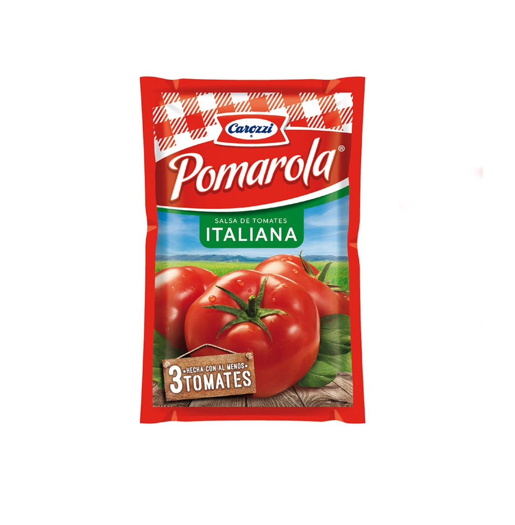 SALSA POMAROLA ITALIANA 6 X 200 GR CAROZZI              