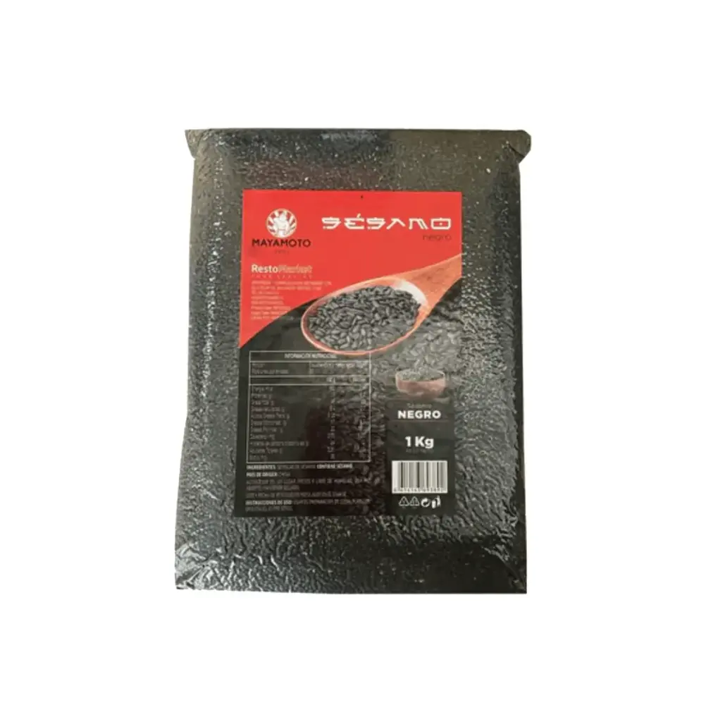 SESAMO NEGRO 10 X 1 KG MAYAMOTO                   