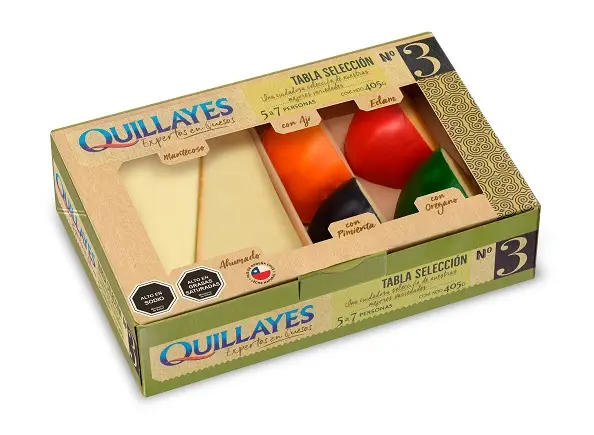 [7537] TABLA SELECCION Nº3 QUILLAYES, 405 GR.                        