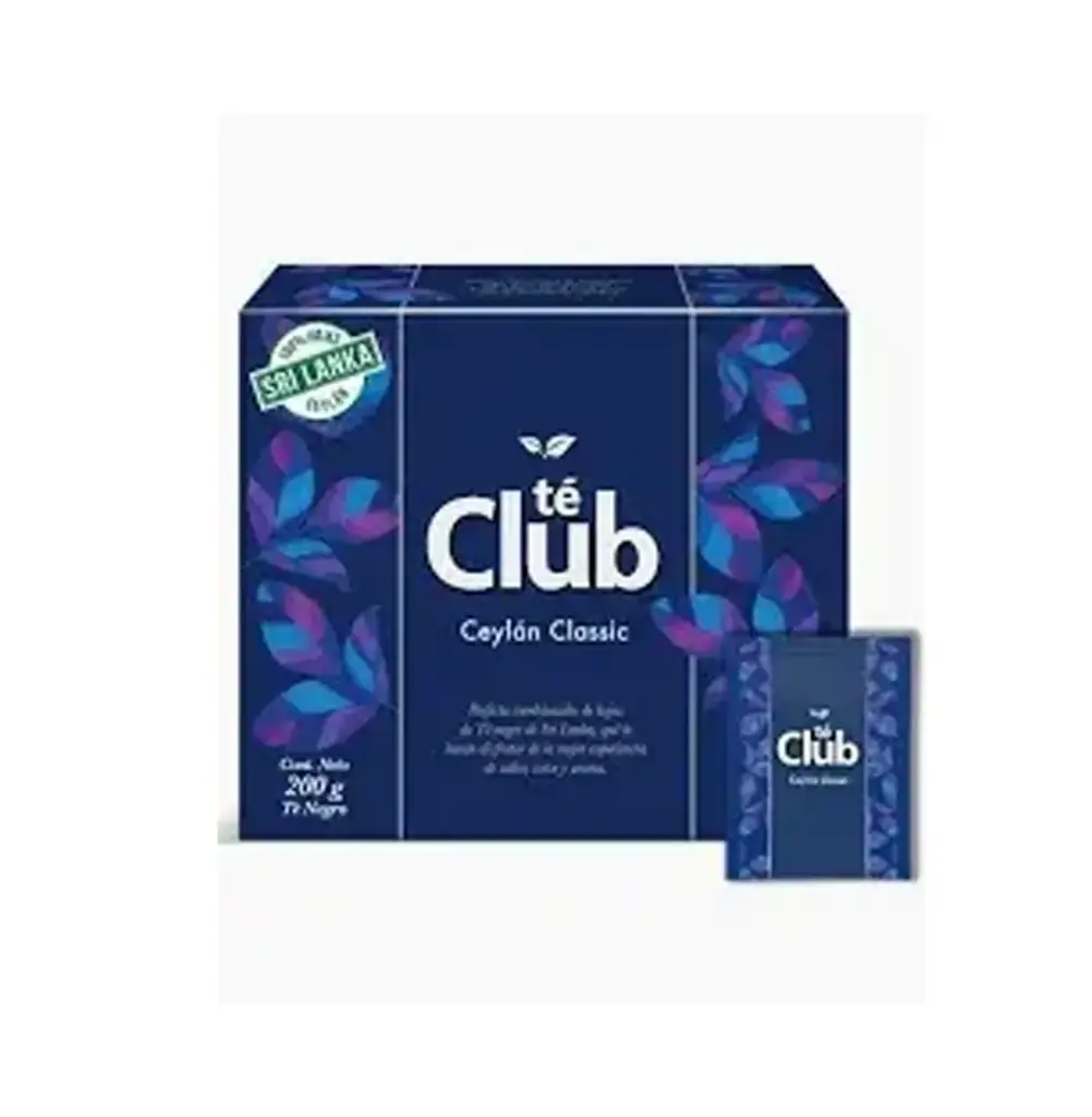 TE CLUB CLASIC SUSTENTABLE 10 X 100 BOLSITAS                  