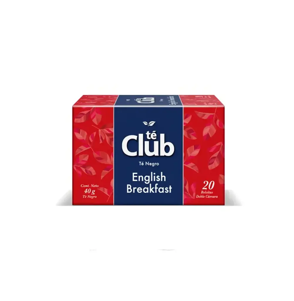 TE CLUB ENGLISH BREAKFAST 50 X 20 BOLSITAS                    