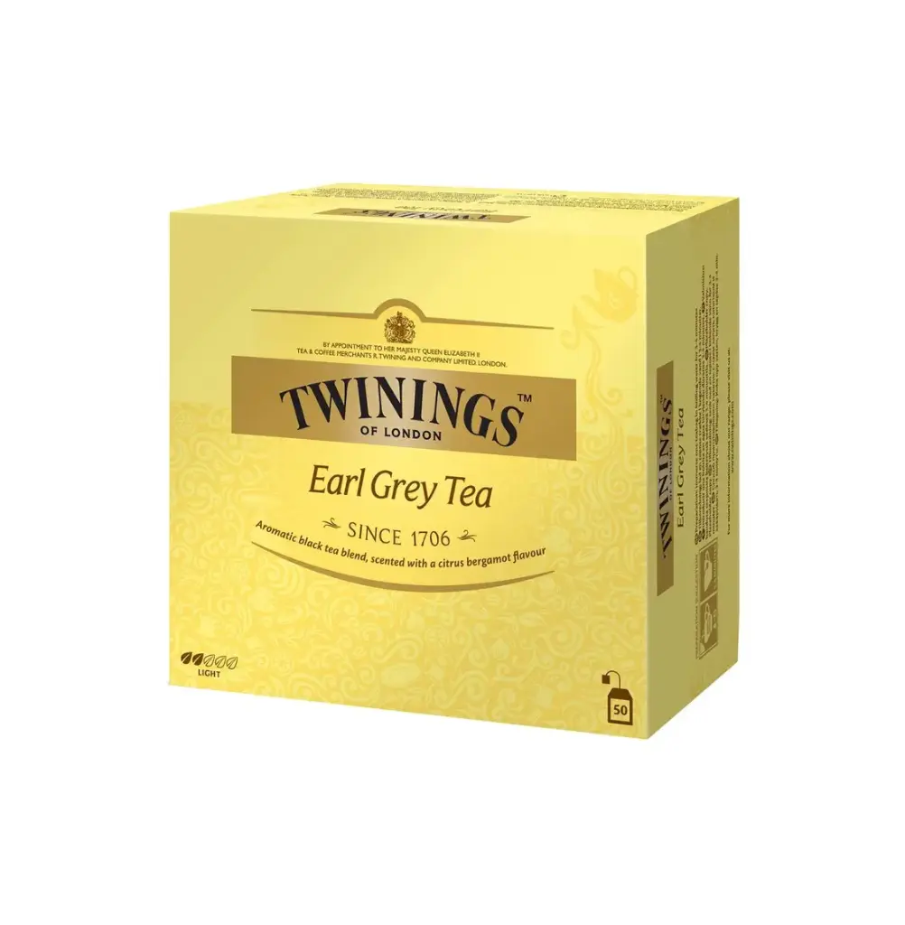 TE EARL GREY 6 X 50 UN X 2 GR TWININGS                   
