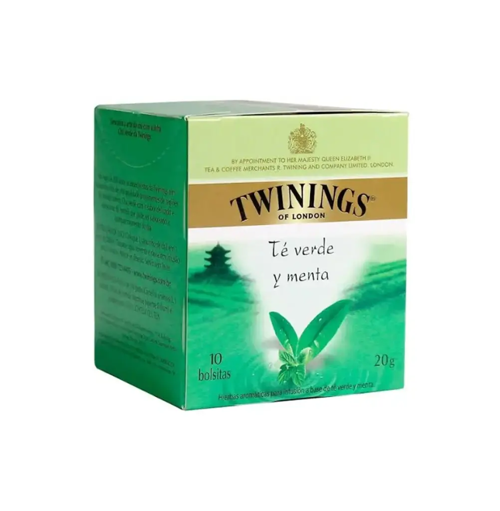TE MENTA ORGANICO 20 UN X 2 GR TWININGS                  