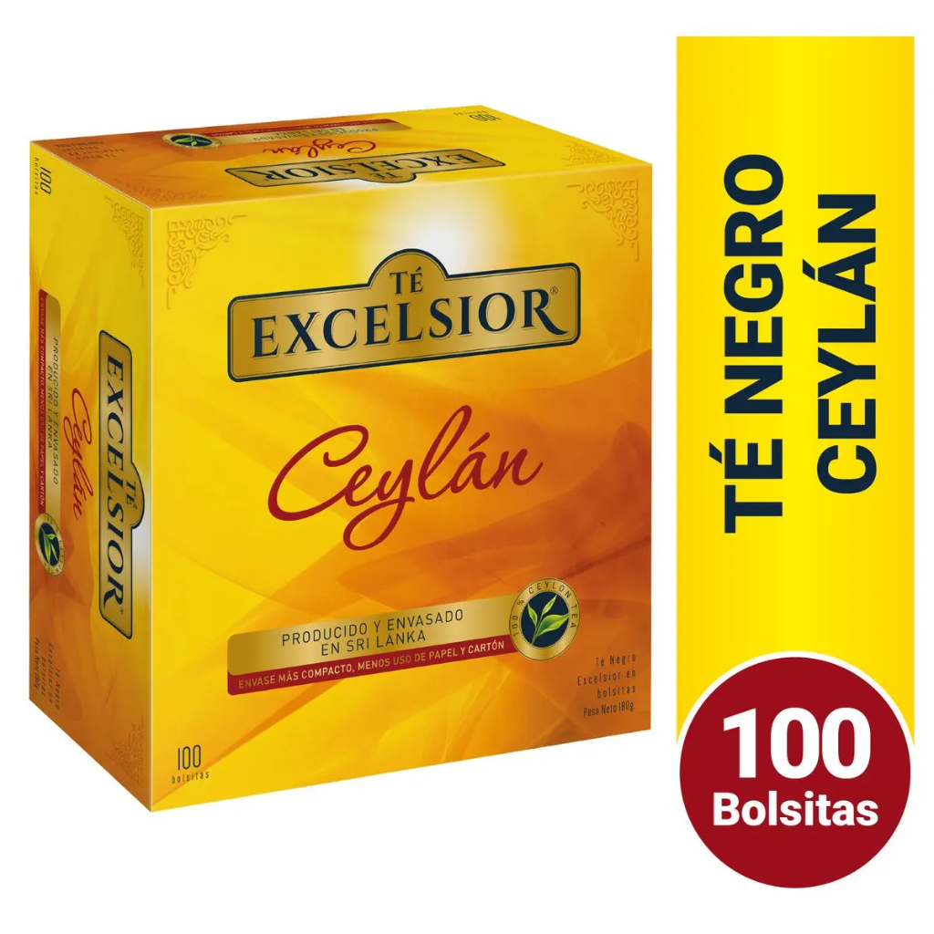 TE SUPREMO CEYLAN (C.NEGRA)10X100X2 GR BOLSITAS               