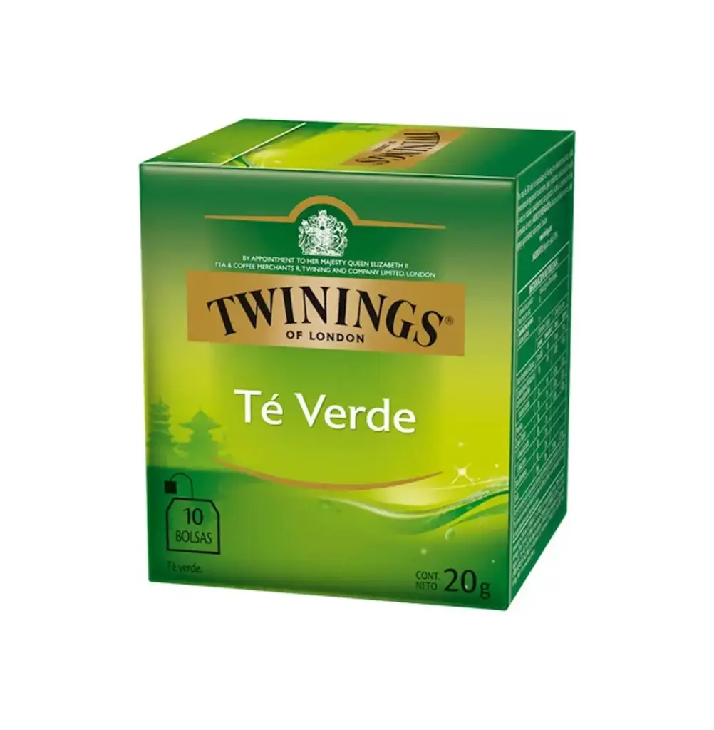 TE VERDE 10 UN X 2 GR TWININGS                           