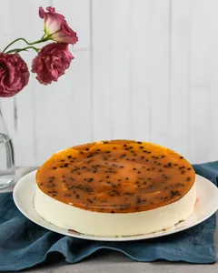 TORTA SEMIFRIO MOUSSE RICOTTA MARACUYA 23 CM COPPELIA         