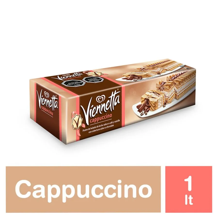VIENNETTA CAPPUCCINO 6 X 1 LT BRESLER                         