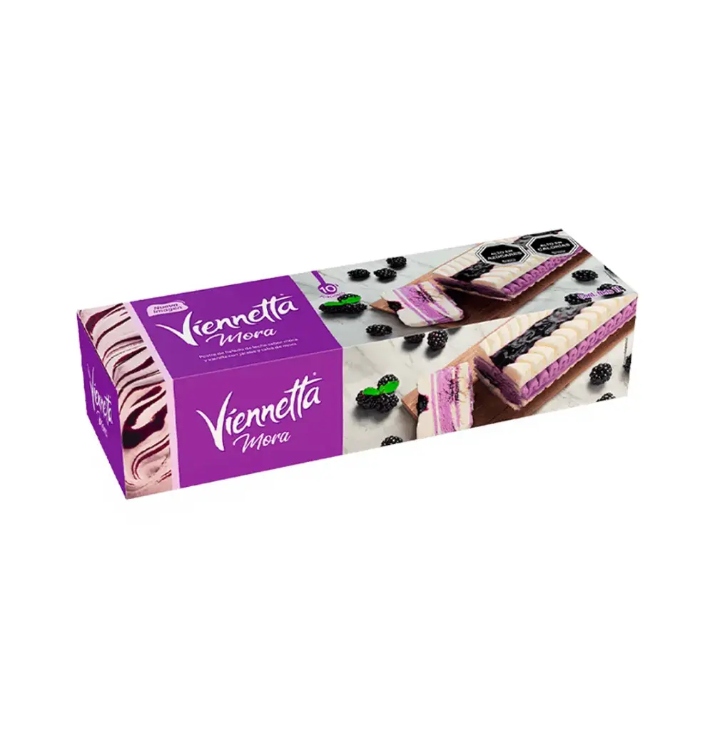 VIENNETTA MORA CREMA 6 X 1 LT BRESLER                         