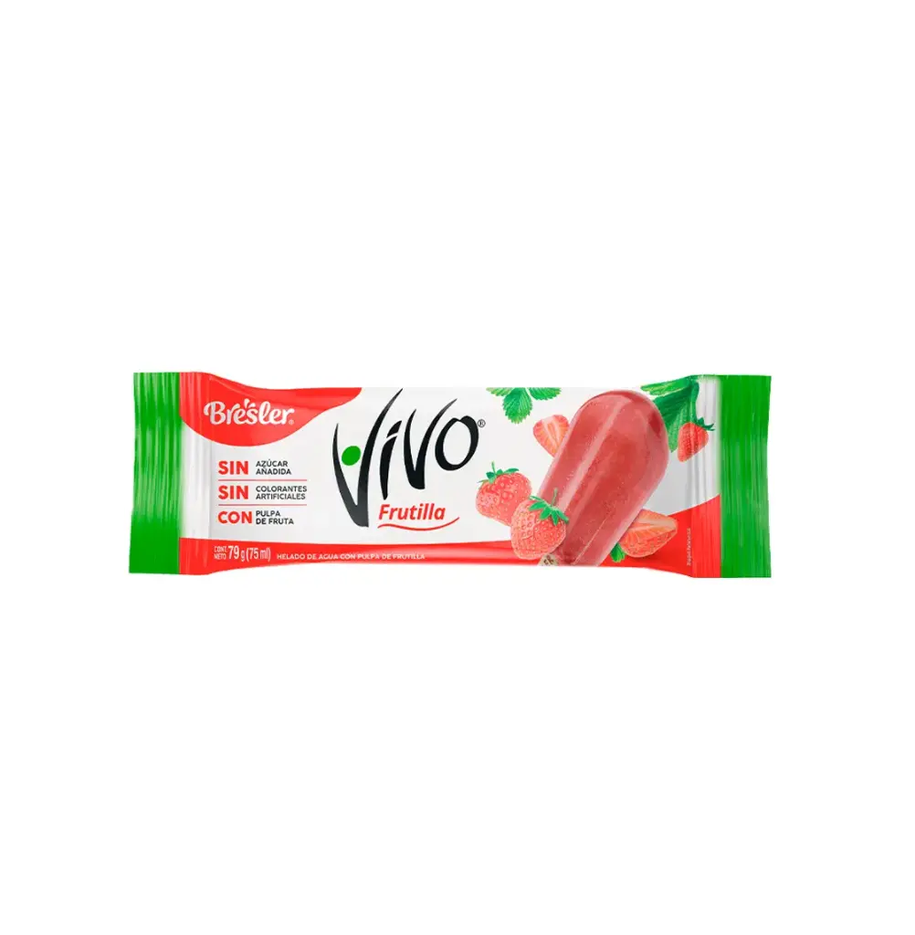 VIVO FRUTILLA 18 X 75 ML BRESLER                              