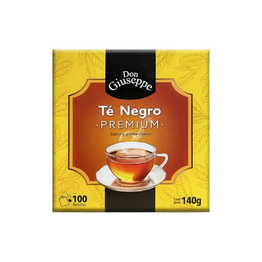 [1829B] TE CEYLAN NEGRO 140 GR. DON GIUSEPPE                          