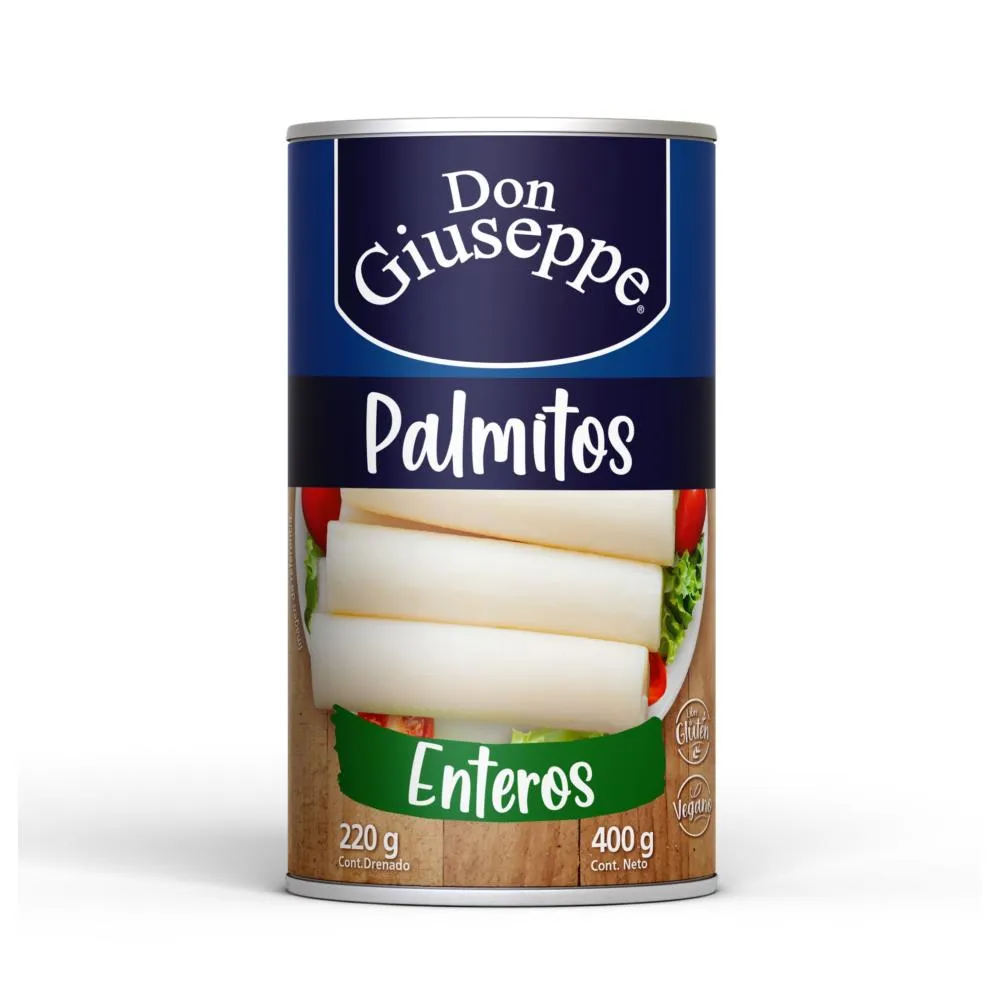 [1656B] PALMITOS ENTEROS 400 GR. DON GIUSEPPE                         