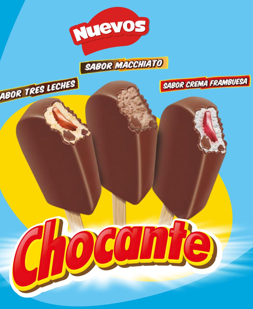 PALETA CHOCANTE MACCHIATO  16 X 103 CC PANDA                  