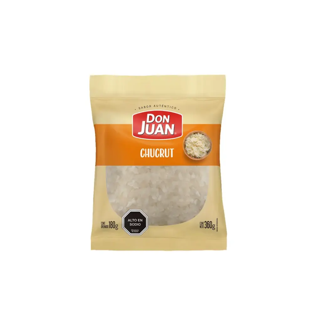 CHUCRUT 6 X 180 GR DON JUAN                                   