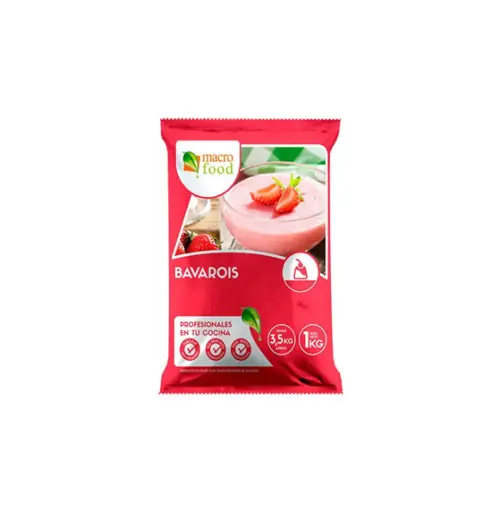 [506] BAVAROIS LIMON 1 KG MACRO FOOD                                