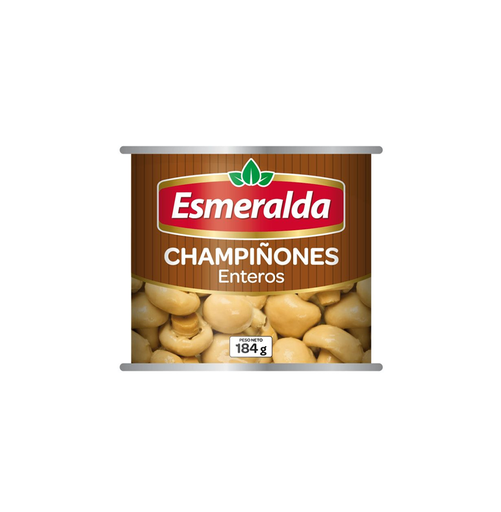 [1652] CHAMPIÑONES ENTEROS 24 X 184 GR ESMERALDA                     