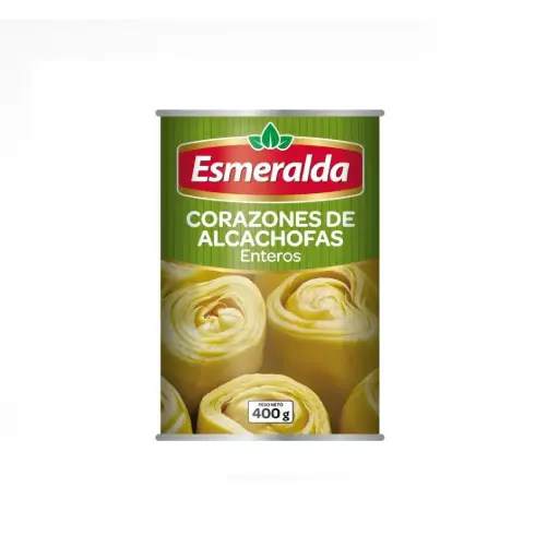[1741] CORAZONES ALCACHOFA 24 X 400 GR ESMERALDA           