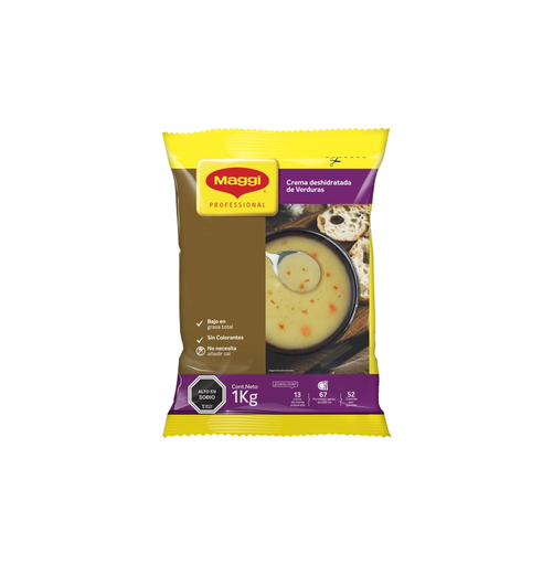 [118] CREMA DE VERDURAS 10 X 1 KG MAGGI NESTLE                      