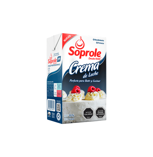 [7017] CREMA ESPESA 12 X 1 LT SOPROLE                                