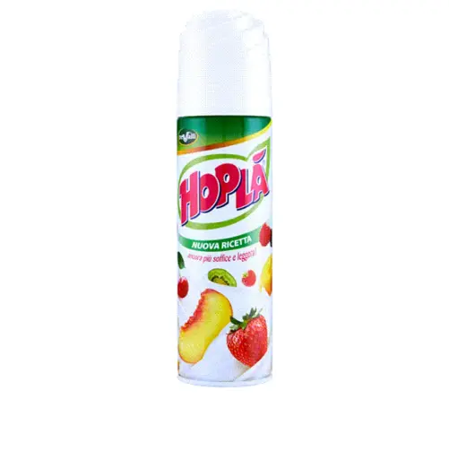 [8486] CREMA SPRAY 50% VEGETAL 12*250 CC HOPLA