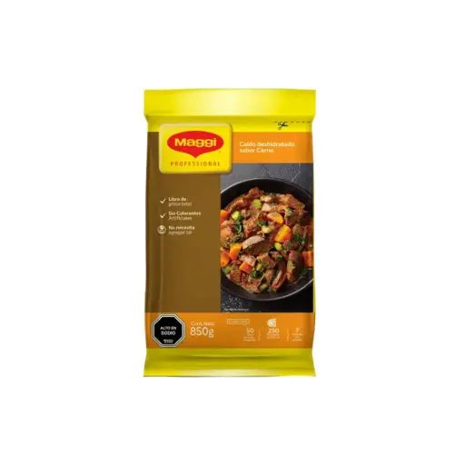 [100] CALDO DE CARNE 10 X 850 GR MAGGI NESTLE                       