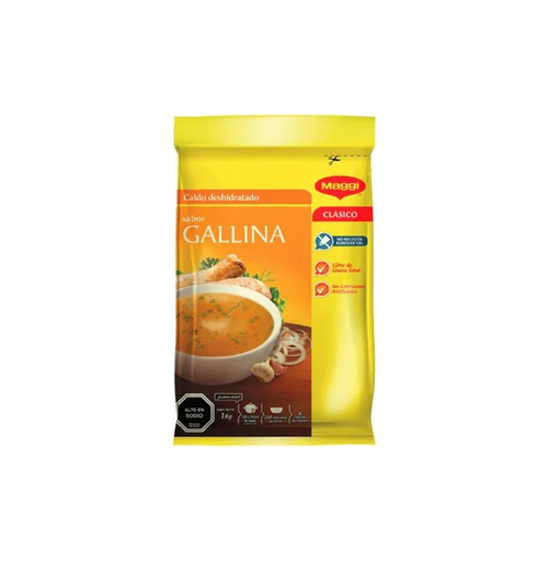 [106] CALDO DE GALLINA 10 X 850 GR MAGGI NESTLE                     