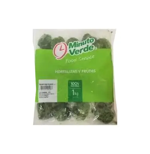 [2138] ESPINACA IQF 8 X 1 KG  MINUTO VERDE                           