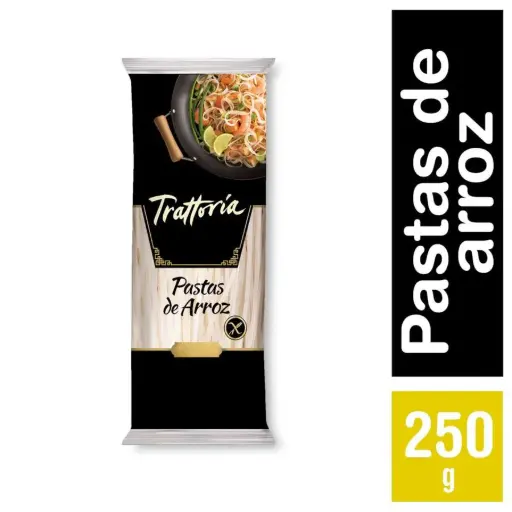 [1799] FIDEOS DE ARROZ TRATTORIA 250 GR CAROZZI                
