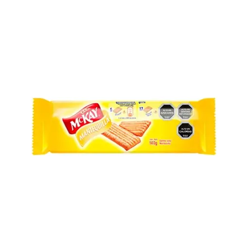 [133] GALLETA DE MANTEQUILLA 10 X 140 GR MCKAY NESTLE               