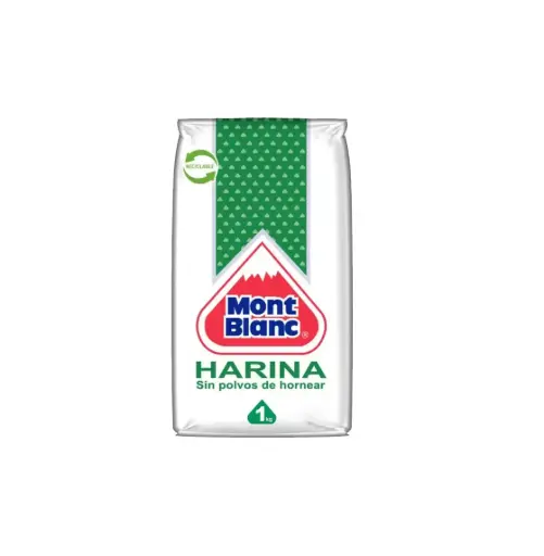 [1651] HARINA S/POLVO 12 X 1 KG MONT BLANC                     