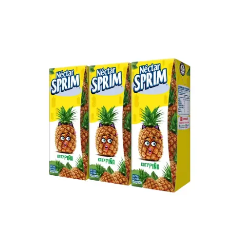 [1439] PACK NECTAR SPRIM PIÑA 8X3X190 ML                             