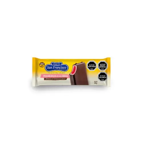 [4152] PALETA FRAMBUESA A LA CREMA 16*80 GR SAN FRANCISCO  