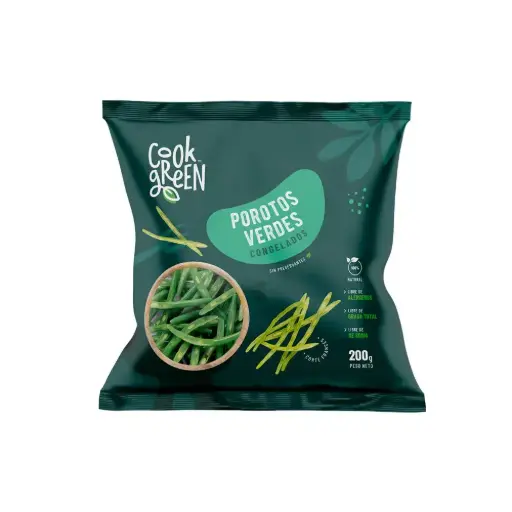 [2700] POROTO VERDE C/F  10 * 200 GR COOK GREEN                      