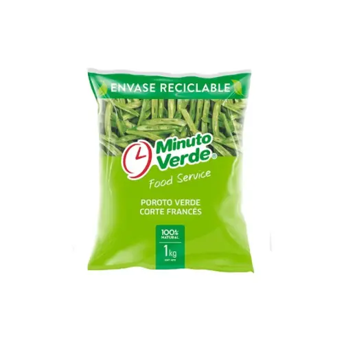 [2696] POROTO VERDE C/F 9 X 1 KG MINUTO VERDE                        