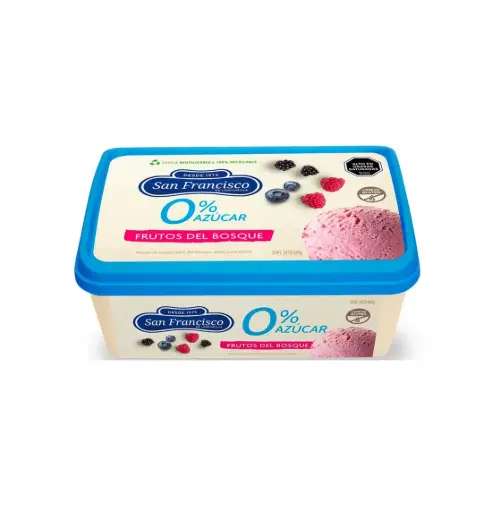 [4072] POSTRE FRUTOS DEL BOSQUE 0% AZUCAR 1LT SAN FRANCISCO