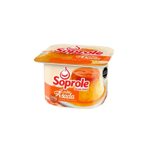 [7084] POSTRE LECHE ASADA 4 X 120 GR SOPROLE                         