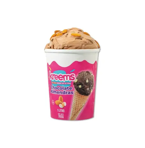 [5382] POTE CHOCOLATE ALMENDRA 6 X 1 LT KREEMS                       