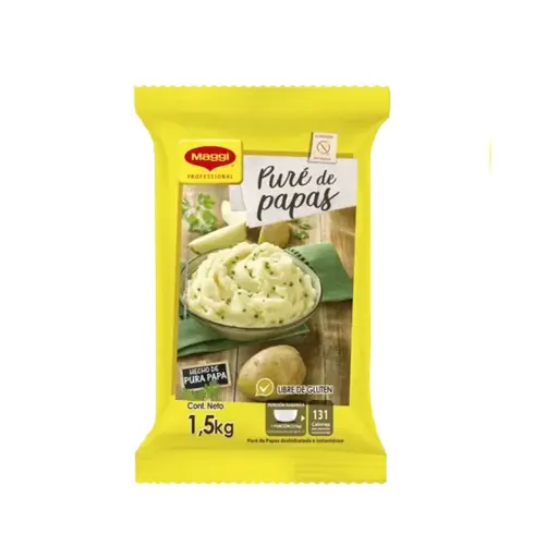 [190] PURE DE PAPAS MAGGI 6 X 1,5 KG NESTLE                         