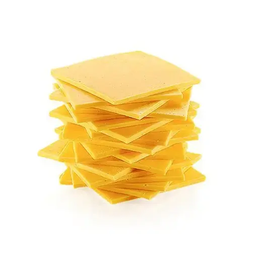 [837] QUESO CHEEDAR AMERICANO 2,3 KG 120 LAM            